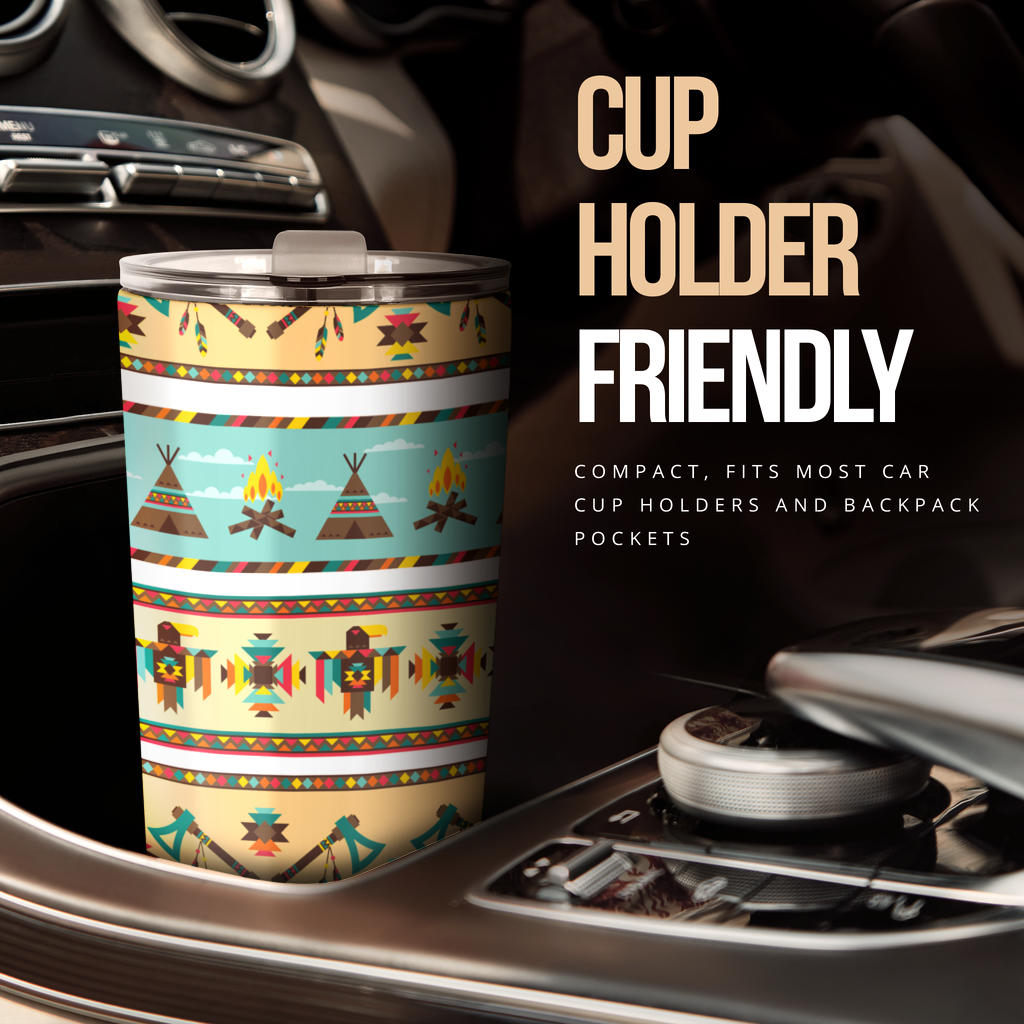 American indian Life Pattern Tumbler