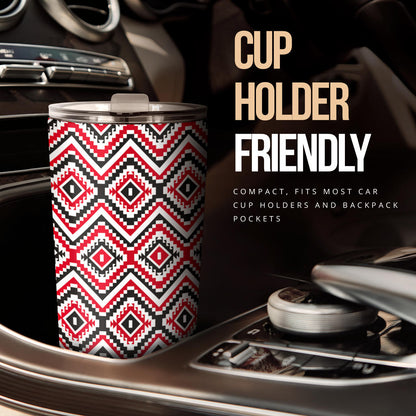 Native American Themed Tribal Print Tumbler