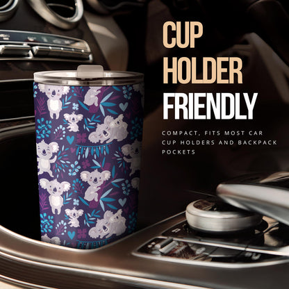 Koala Cute Themed Design Print Tumbler