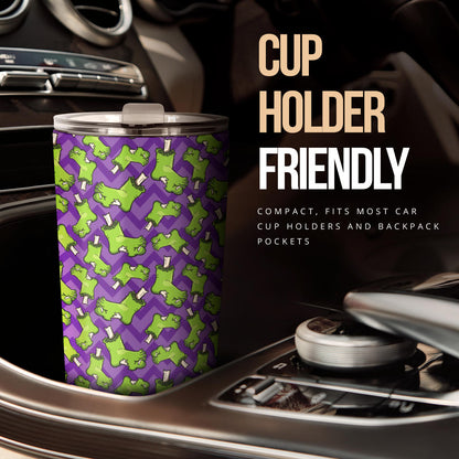 Zombie Foot Design Pattern Print Tumbler