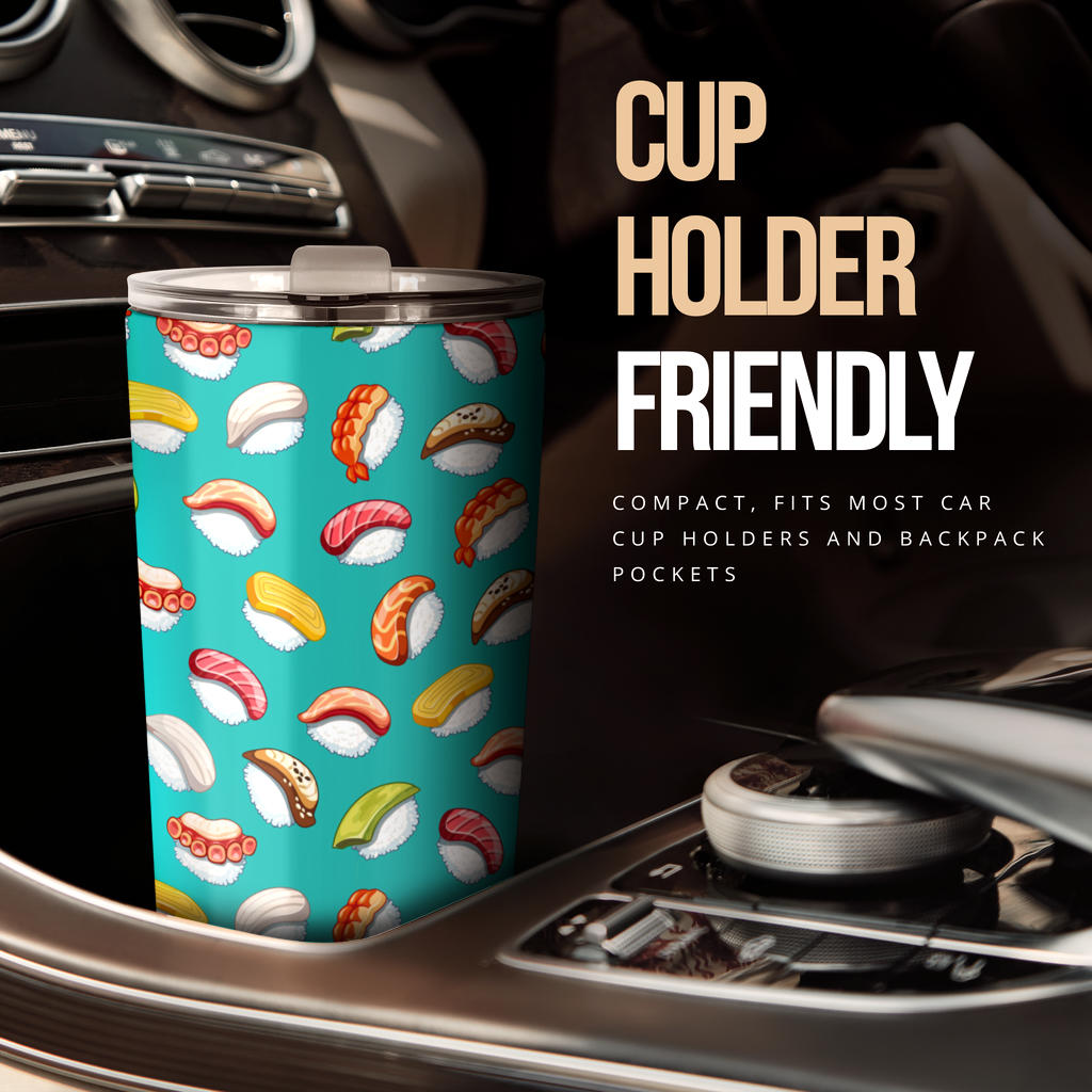 Sushi Themed Print Tumbler