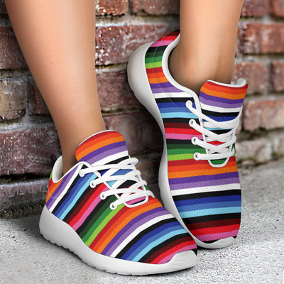 Serape Design Athletic Shoes