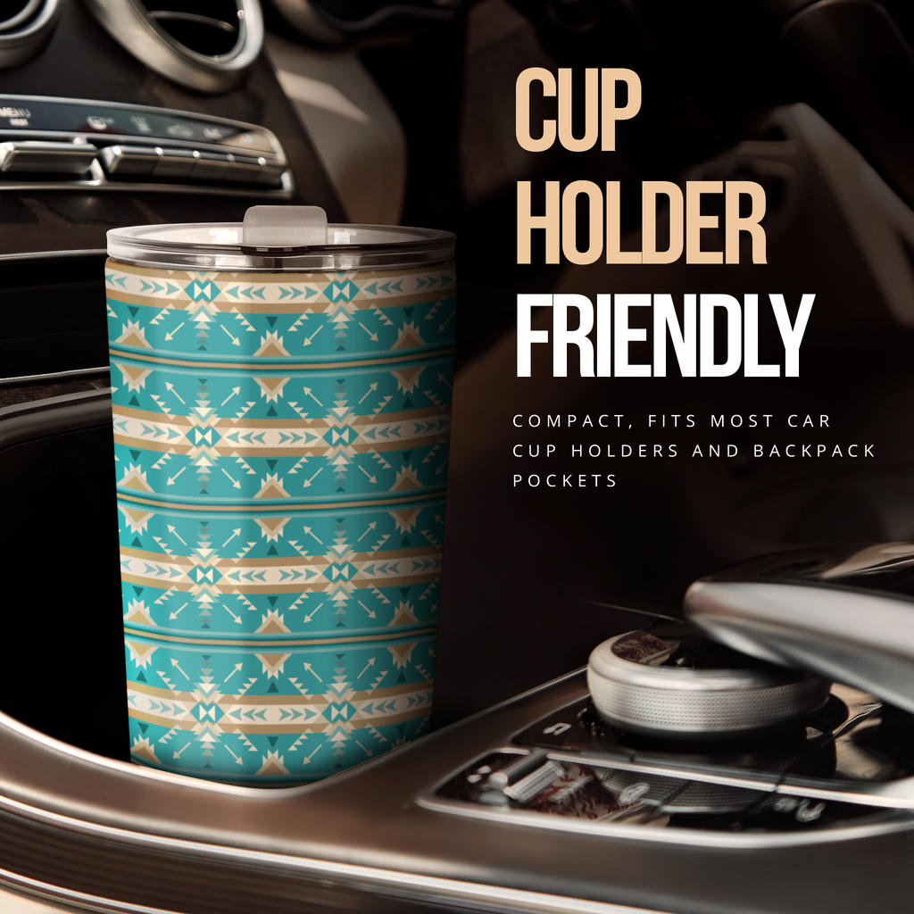 Southwest Native Design Themed Print Tumbler