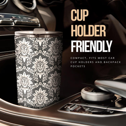 Damask Elegant Print Pattern Tumbler