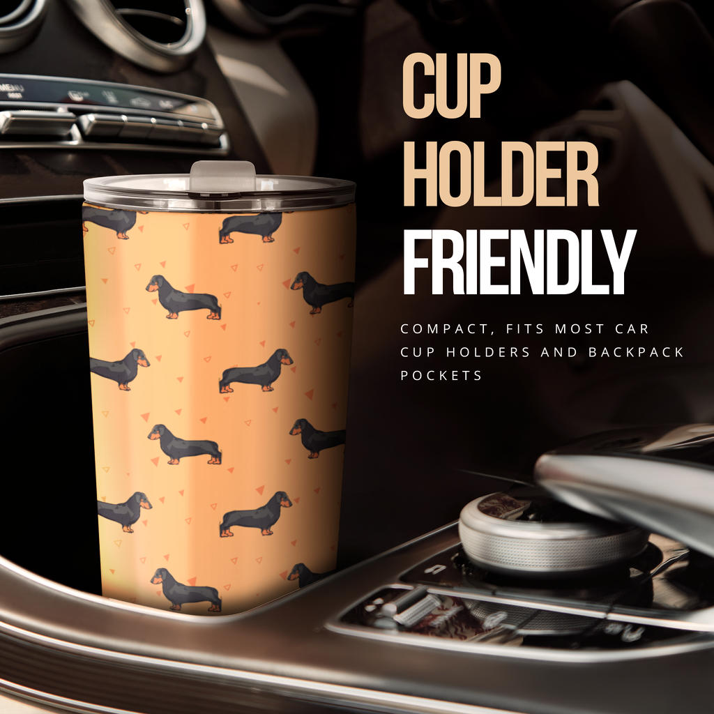 Dachshund Draw Print Pattern Tumbler