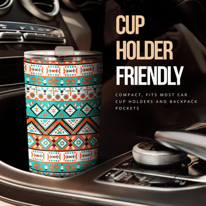 Navajo Style Print Pattern Tumbler