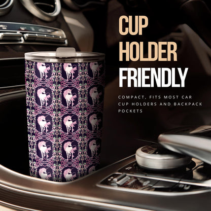 Unicorn Fantastic Flower Tumbler