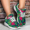 Zombie Themed Design Pattern Print Athletic Shoes