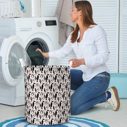 Penguin Themed Laundry Basket