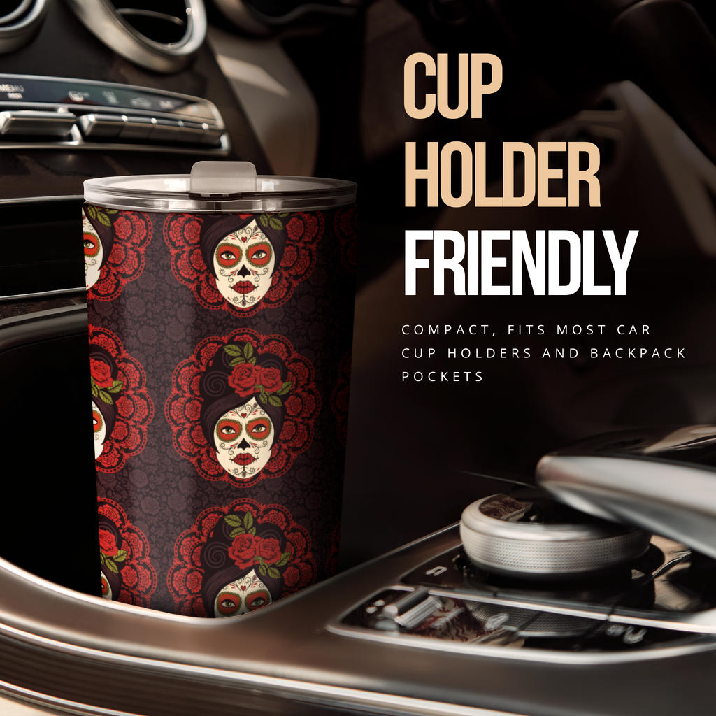 Day of the Dead Mexican Girl Tumbler
