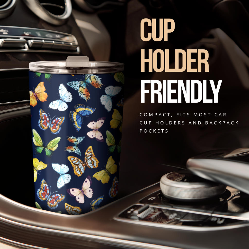 Butterfly Beautiful Print Pattern Tumbler