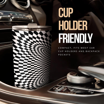 Optical illusion Projection Torus Tumbler