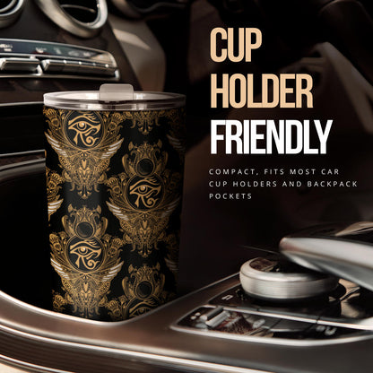 Eye of Horus Mandala Style Tumbler
