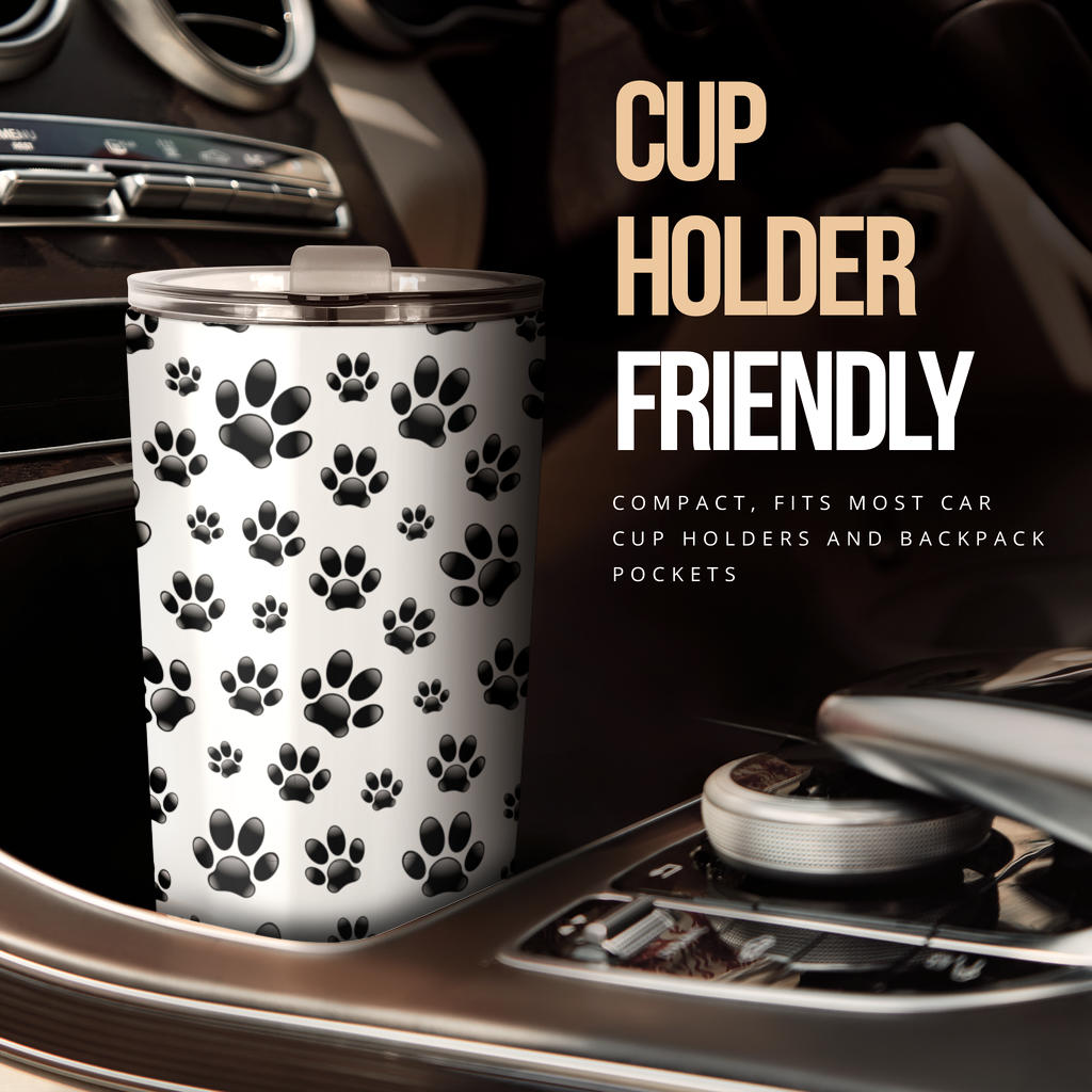 Paw Themed Print Tumbler