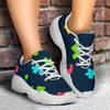 Autism Awareness Colorful Design Print Chunky Sneakers