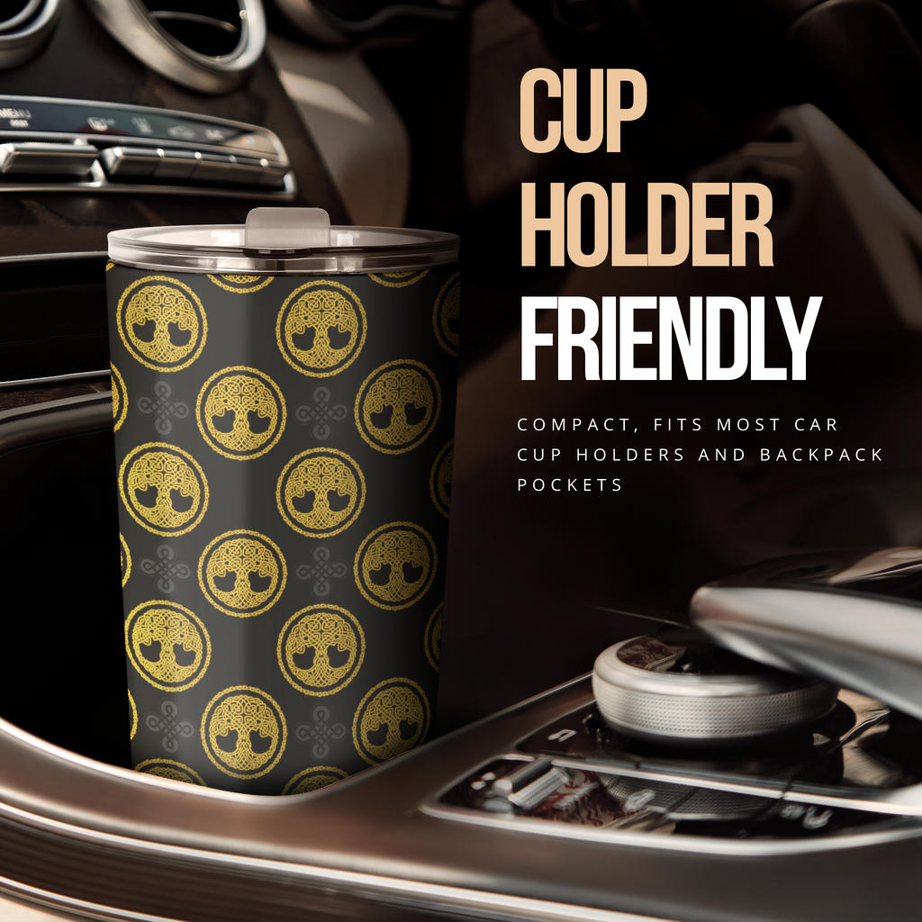 Celtic Tree of Life Design Tumbler