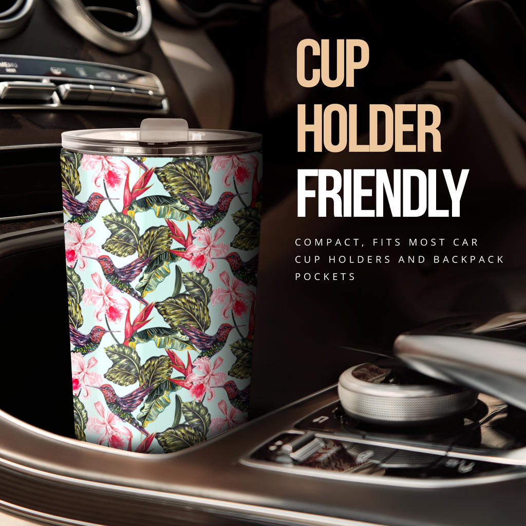 Hummingbird Cute Themed Print Tumbler