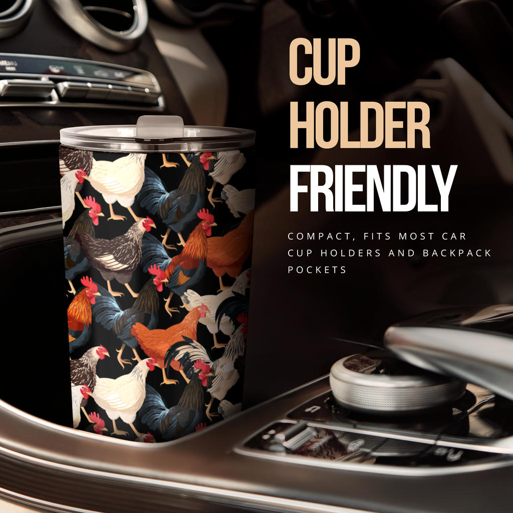 Chicken Print Pattern Tumbler