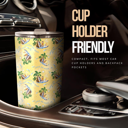 Surf Catch the Wave Design Tumbler