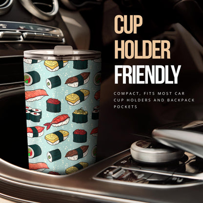 Sushi Pattern Design Tumbler