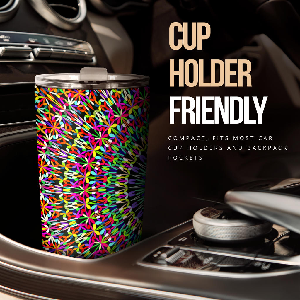 Bohemian Colorful Style Print Tumbler