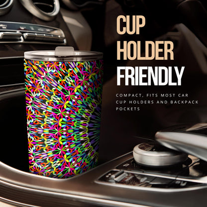 Bohemian Colorful Style Print Tumbler