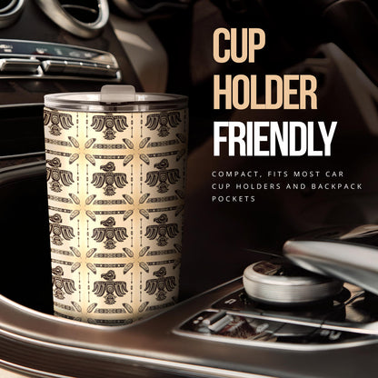 Native American Themed Design Print Tumbler