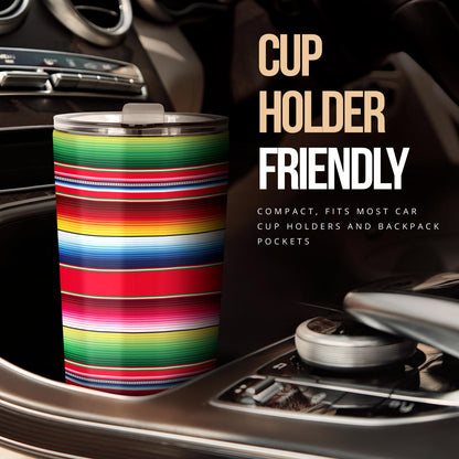 Serape Pattern Tumbler