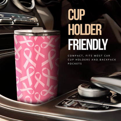 Breast Cancer Awareness Themed Tumbler