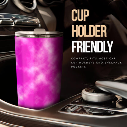 Tie Dye Pink Design Print Tumbler