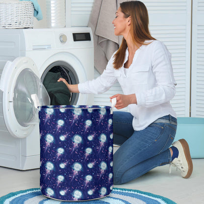 Jellyfish Cute Design Laundry Basket