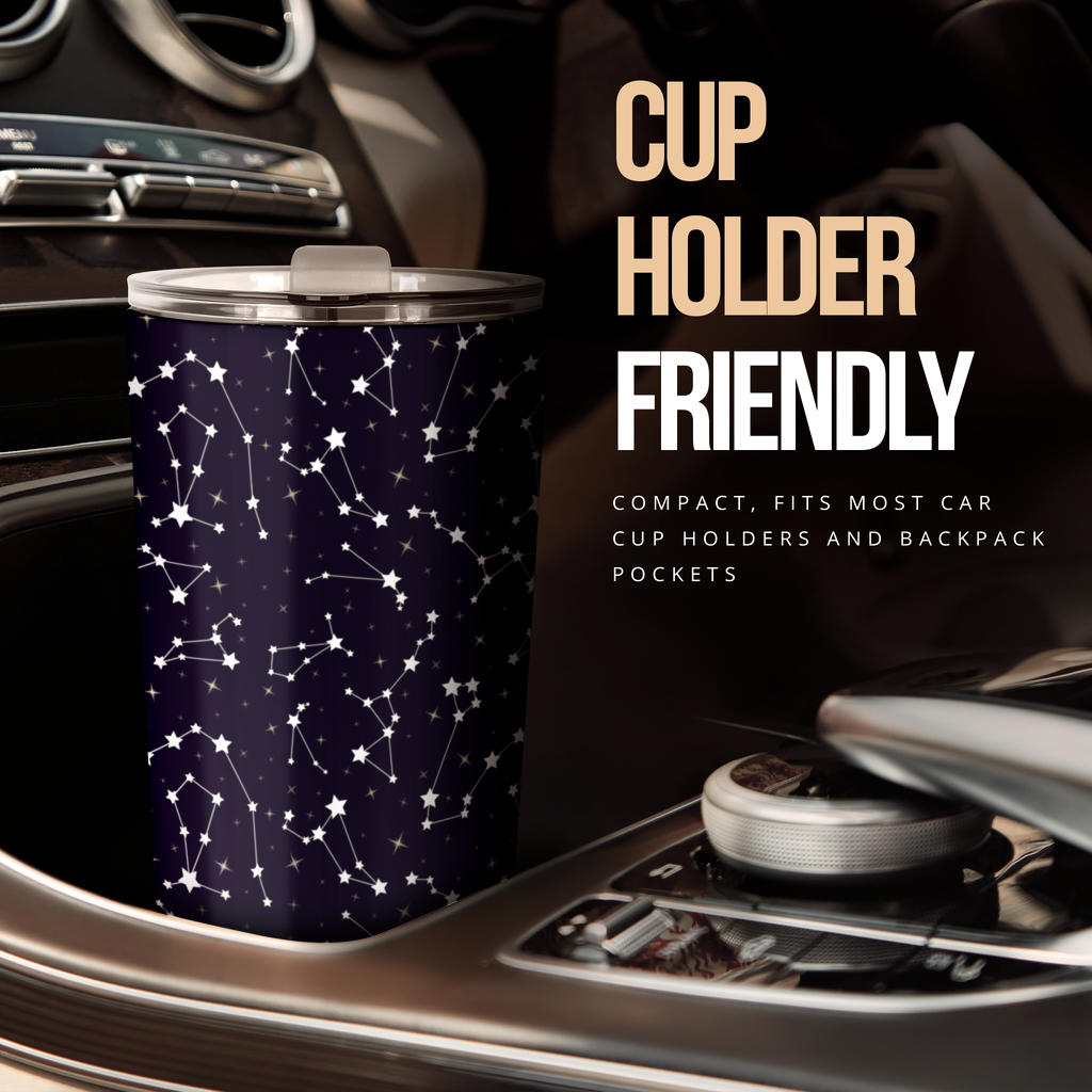 Zodiac Star Pattern Design Print Tumbler