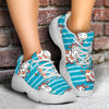 Cow Cute Print Pattern Chunky Sneakers