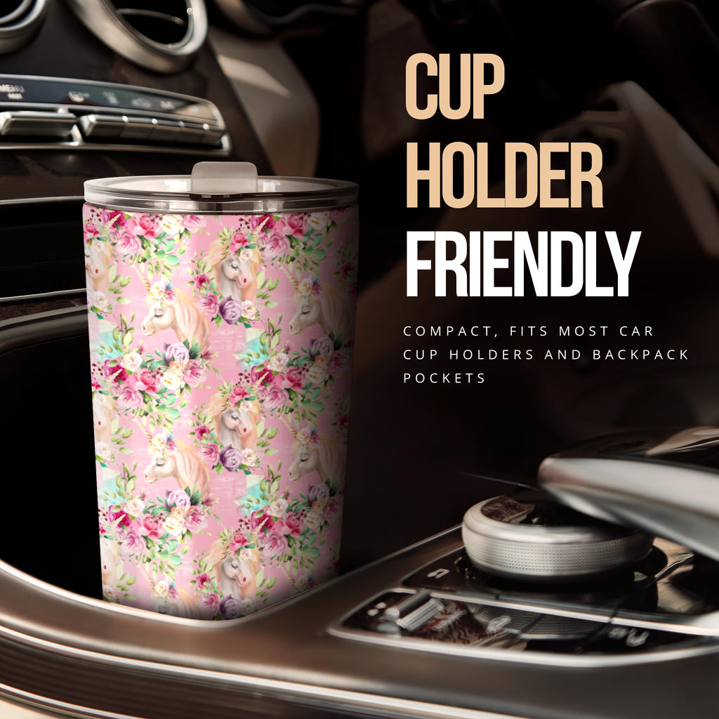 Unicorn Princess with Rose Tumbler