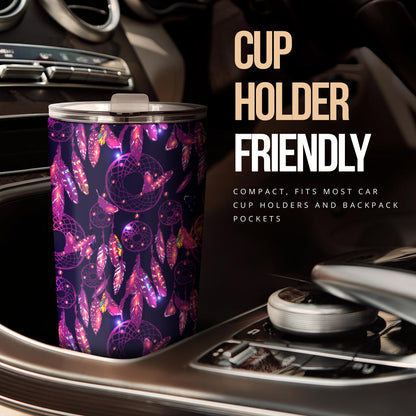 Dream catcher neon Tumbler
