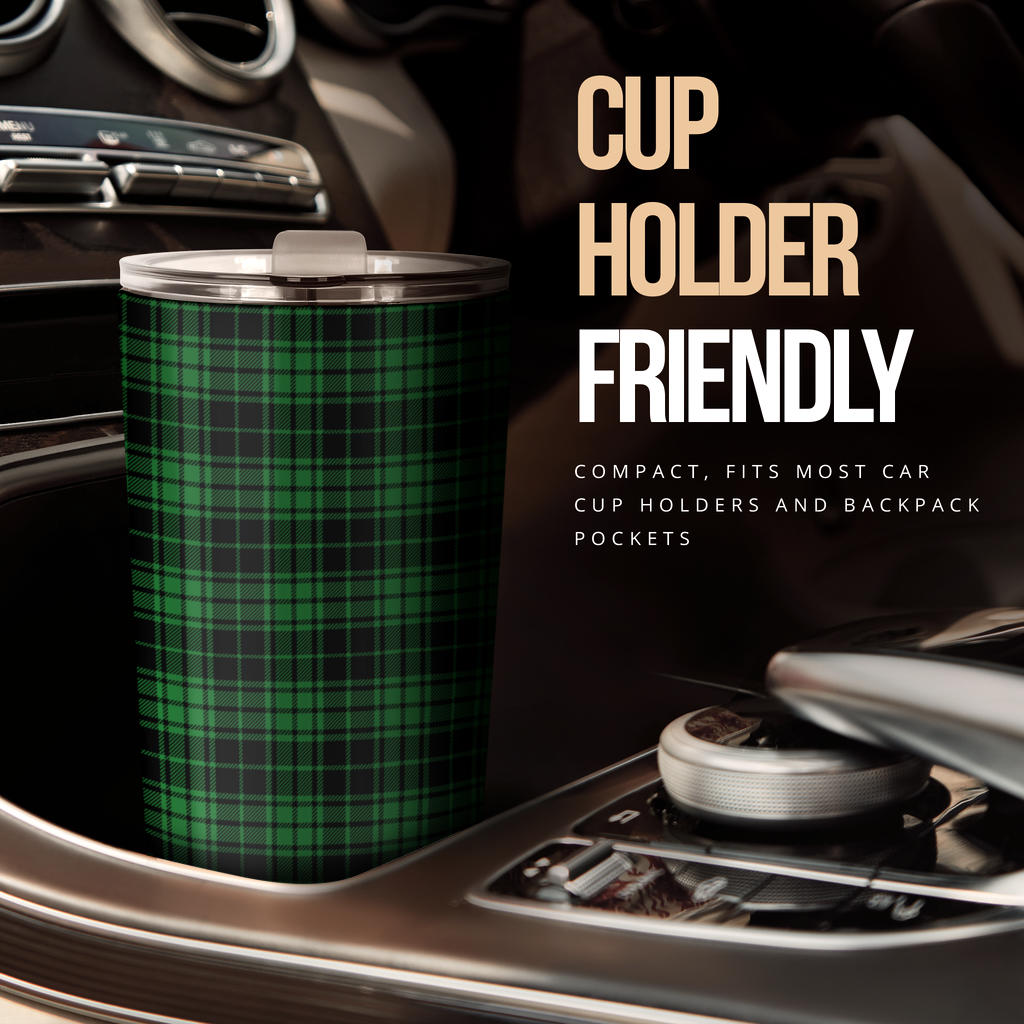 Green Tartan Plaid Pattern Tumbler
