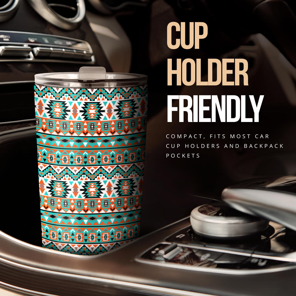 Indian Navajo Ethnic Themed Design Print Tumbler