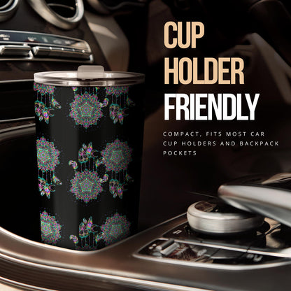 Dream Catcher Colorful Hand Draw Tumbler