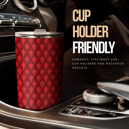 Dragons Red Skin Texture Tumbler