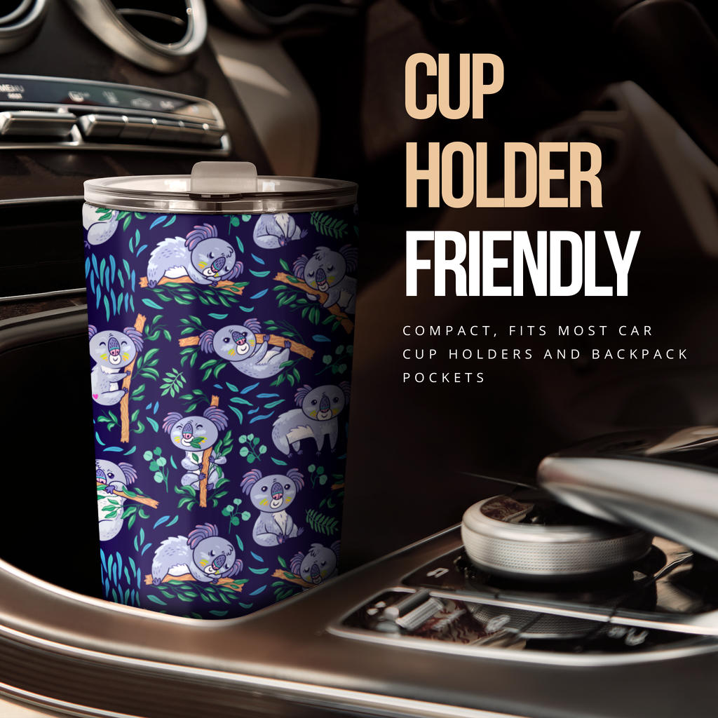 Koala Themed Design Print Tumbler