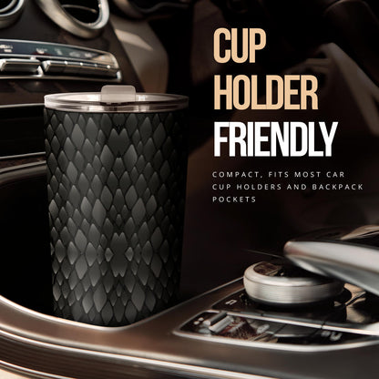 Snake Skin Black Print Tumbler