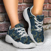 Koi Carp Gold Design Themed Print Chunky Sneakers