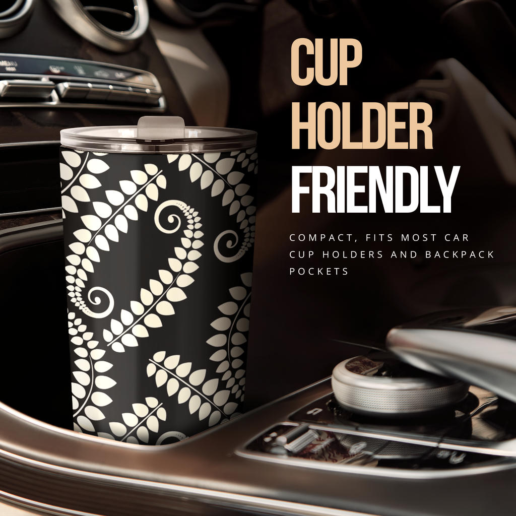 Fern Leave Print Pattern Tumbler