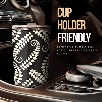 Fern Leave Print Pattern Tumbler