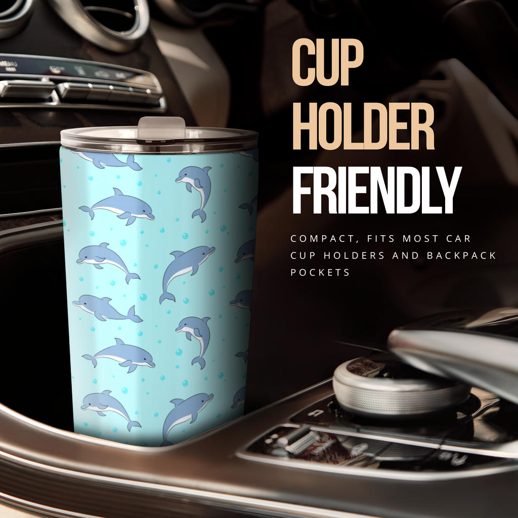 Dolphin Baby Cute Print Pattern Tumbler