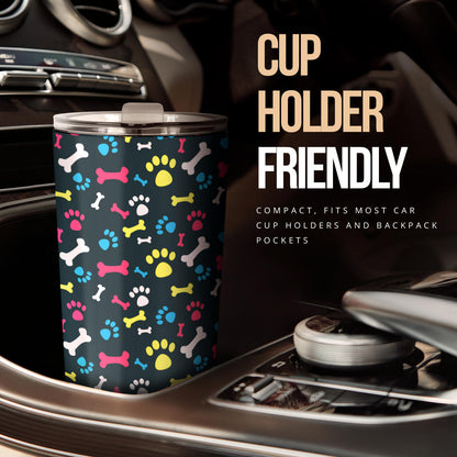 Paw Design Print Tumbler