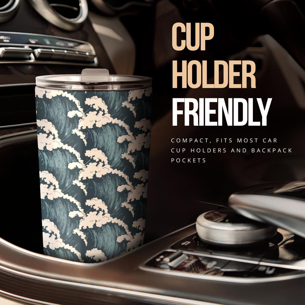 Wave Art Print Tumbler