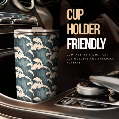 Wave Art Print Tumbler