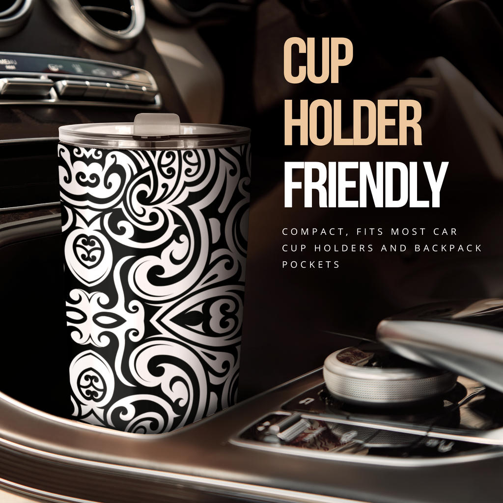 Polynesian Tattoo Pattern Tumbler