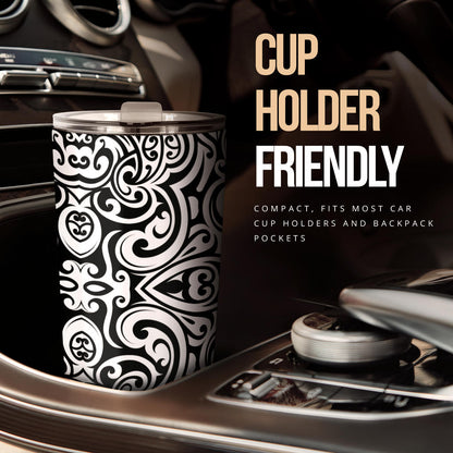 Polynesian Tattoo Pattern Tumbler